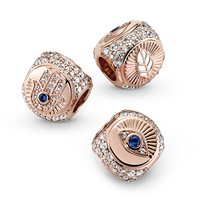 Charm Pandora Donna Pandora Moments in Lega metallica Cristallo 780101C01 - 780101C01